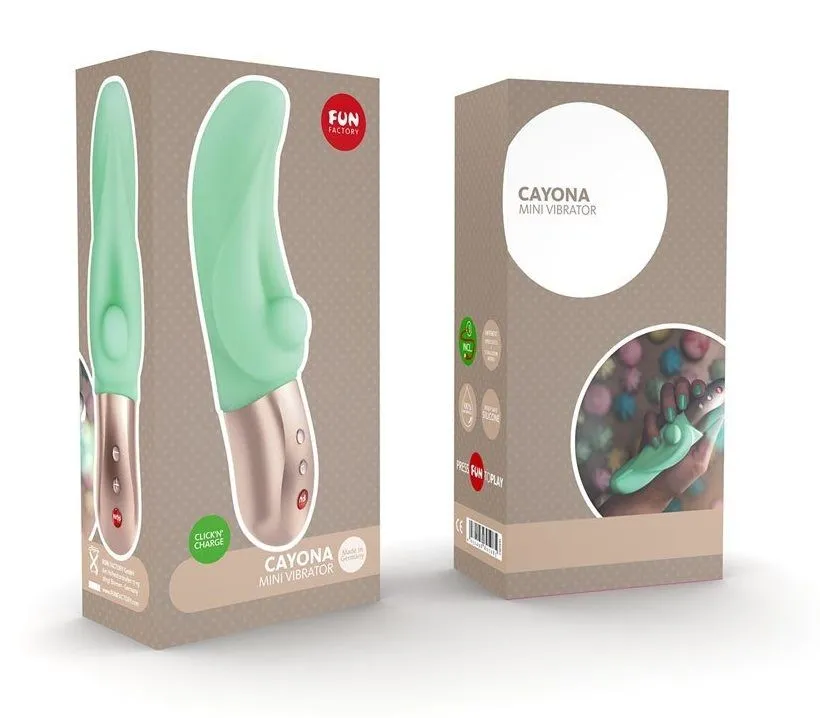 вибратор fun factory cayona, зеленый в Москве