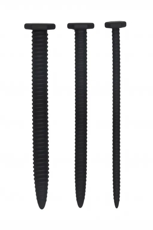 набор из трех стимуляторов уретры (струн) silicone screw plug set в Москве