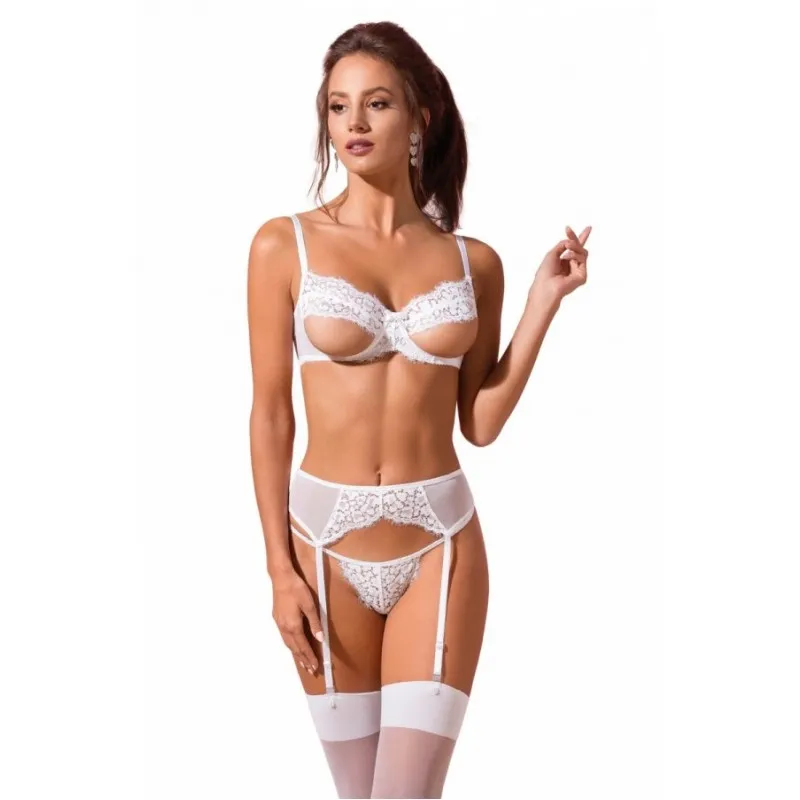 Эротическое комплект avanua silentia, белый в Москве