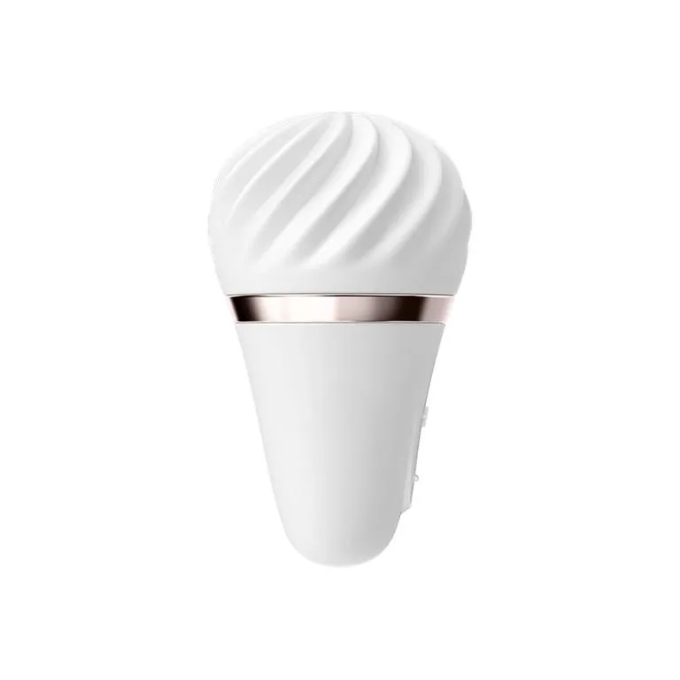 мини вибромассажер little wand - белый с серебряным в Москве