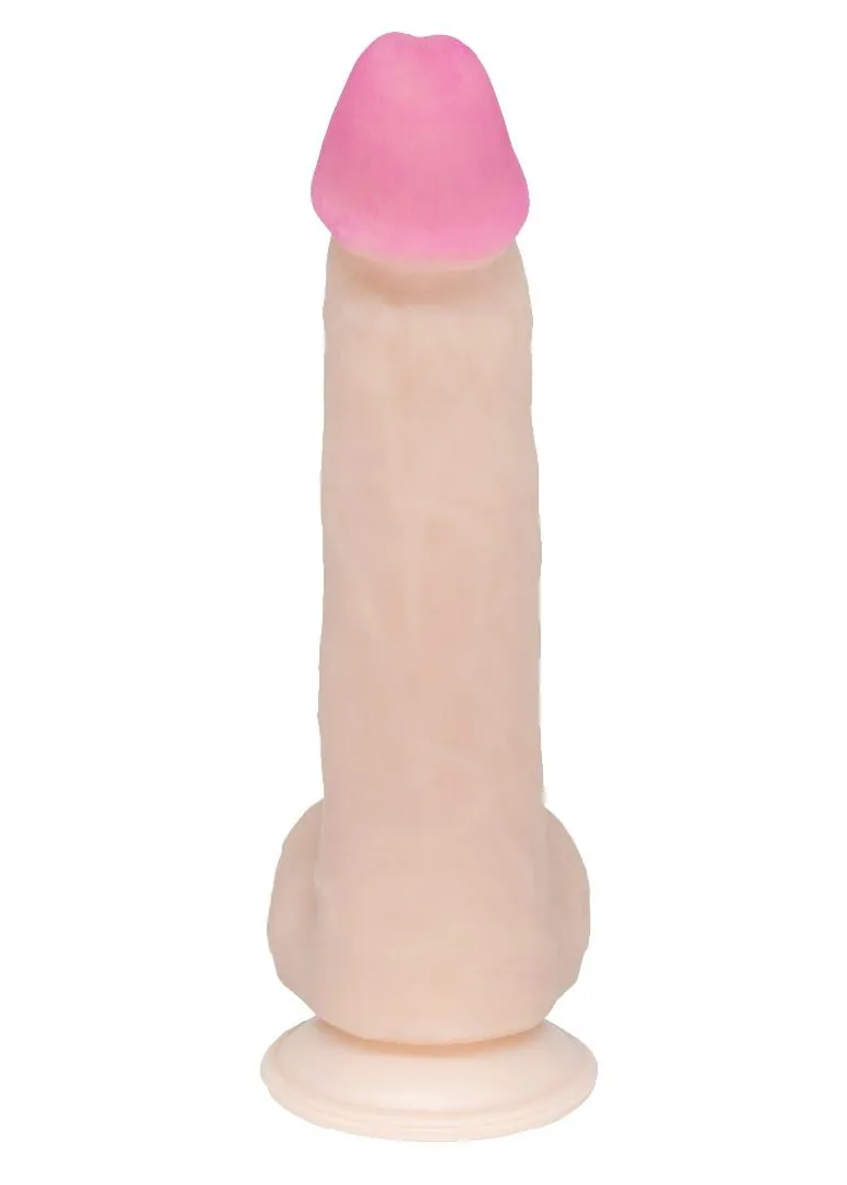 фаллоимитатор на присоске lovetoy неоскин 21 см, телесный в Москве