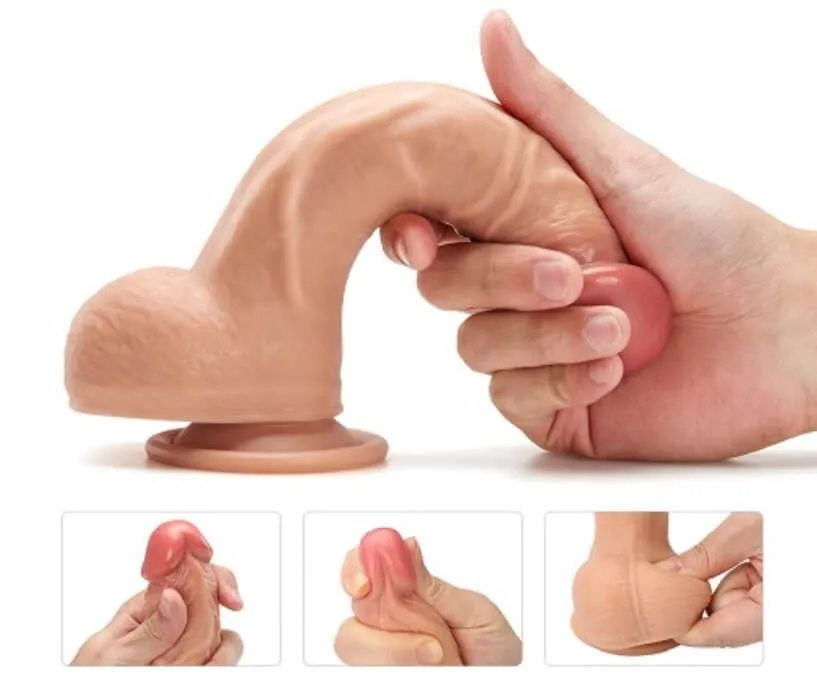 фаллоимитатор на присоске lovetoy nature cock 8 inch, телесный в Москве