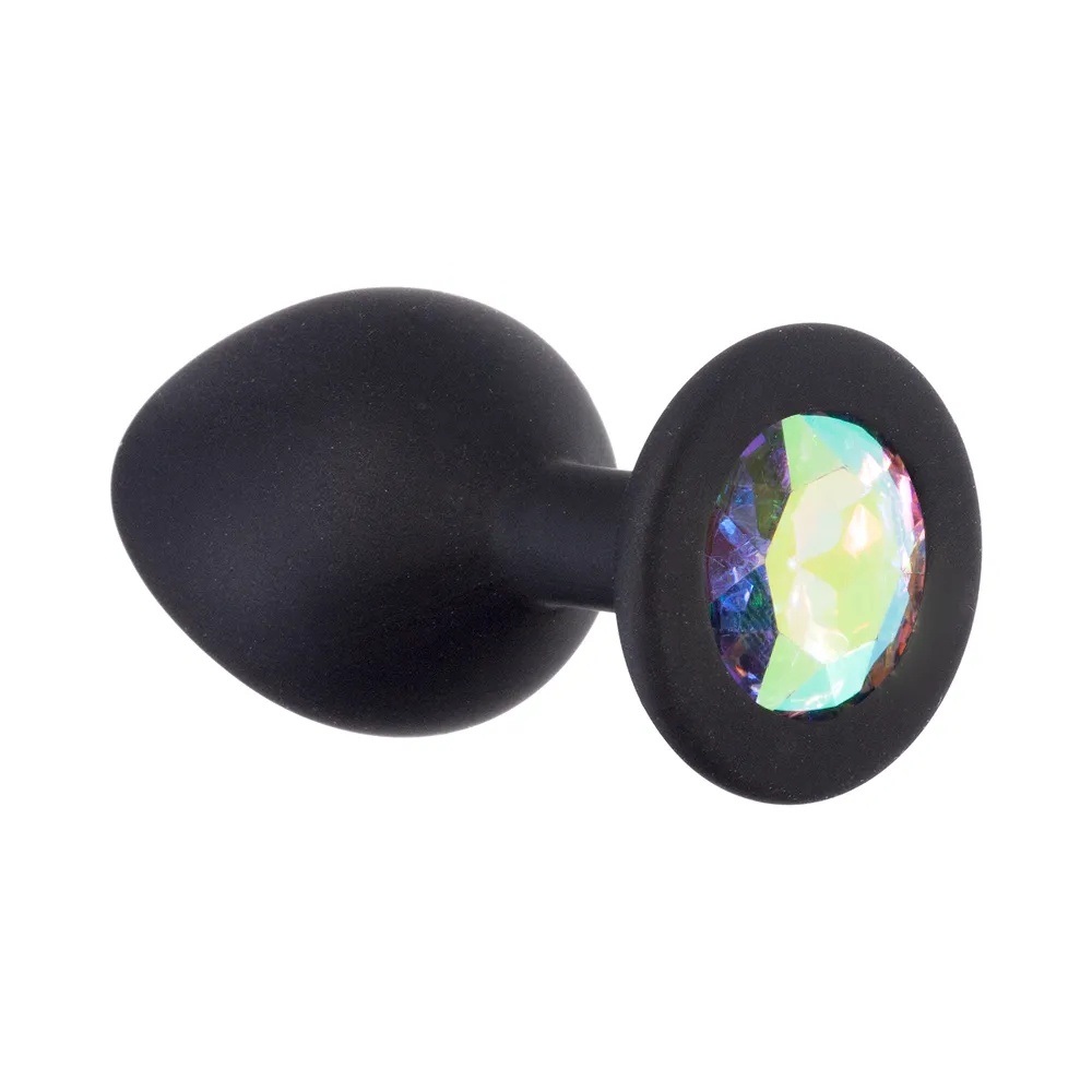 анальная пробка emotions cutie medium black moonstone crystal 4012-08lola в Москве