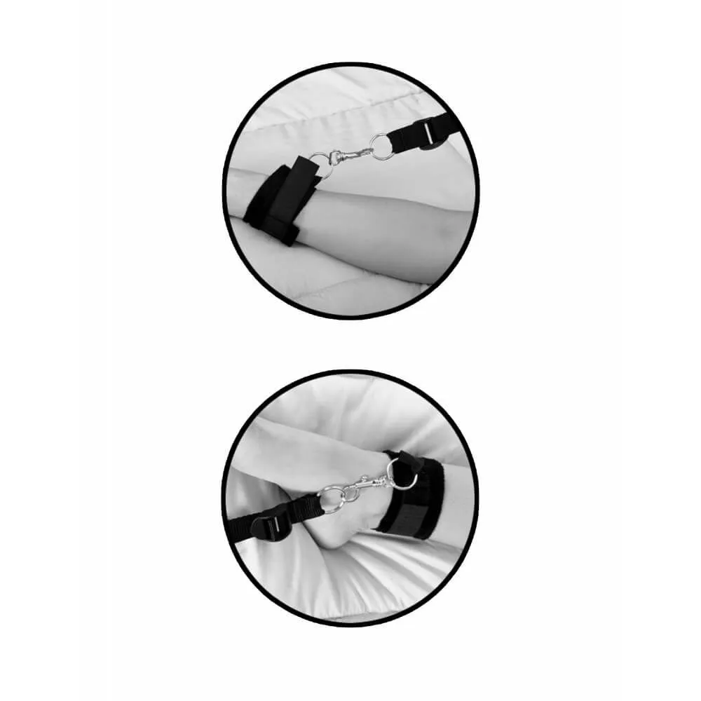 фиксатор pipedream wraparound mattress restraints, черные в Москве