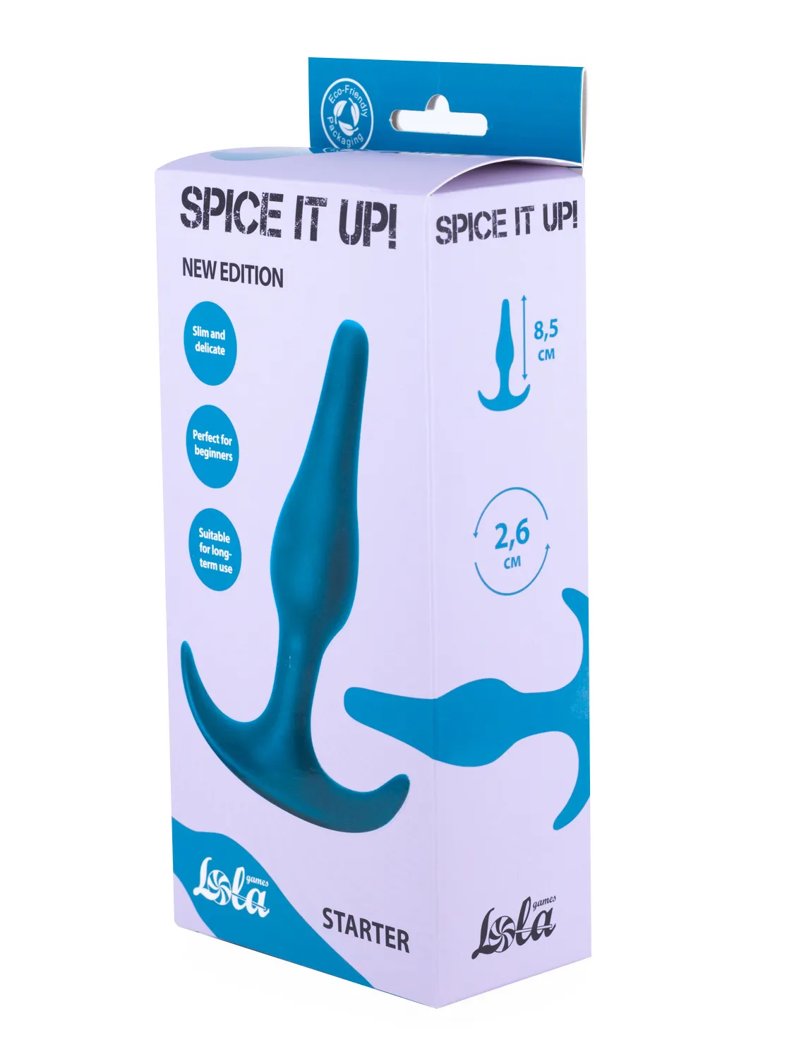 анальная пробка spice it up starter aquamarine 8007-03lola в Москве