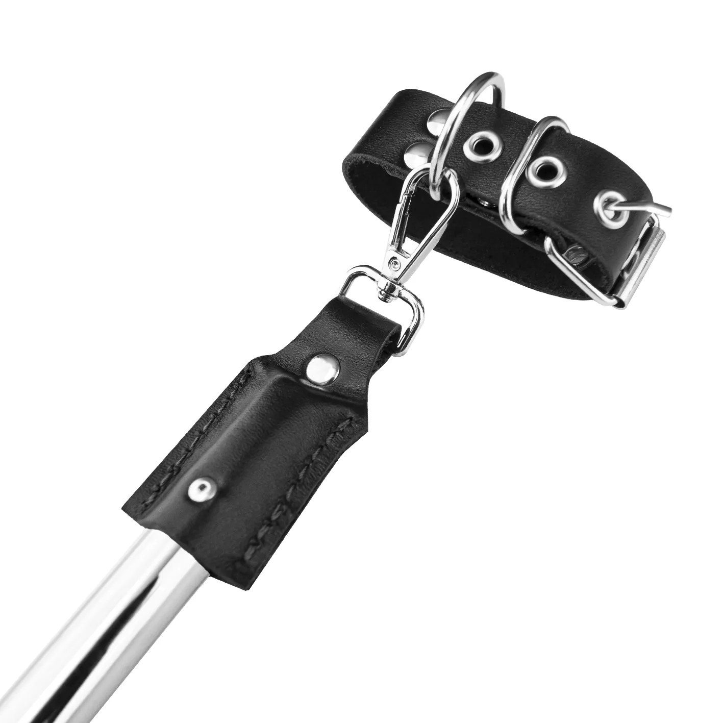 металлическая распорка с ошейником и наручниками pinkrabbit в Москве