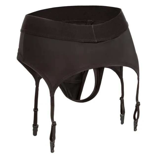 стринги boundless™ с подвязками и креплением для страпона - l/xl в Москве