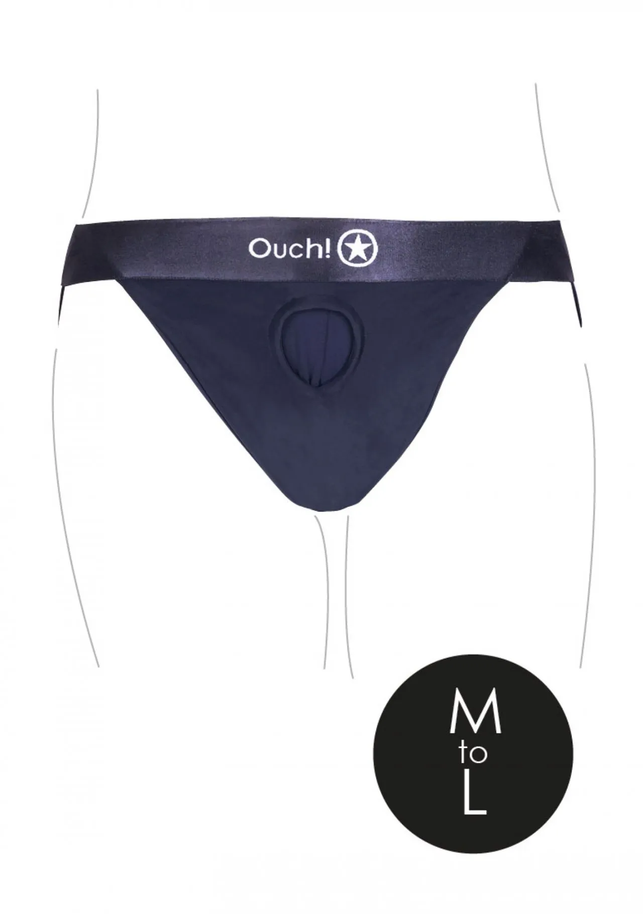 трусики для страпона с вибропулей - m/l в Москве