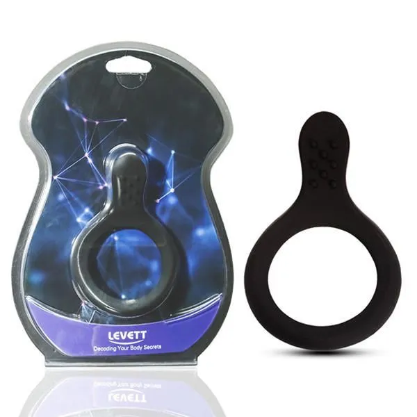 кольцо эрекционное levett laura, черное в Москве