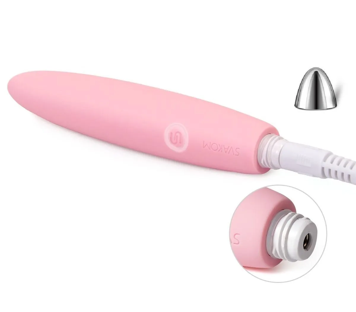 мини-вибромассажер svakom daisy, розовый в Москве