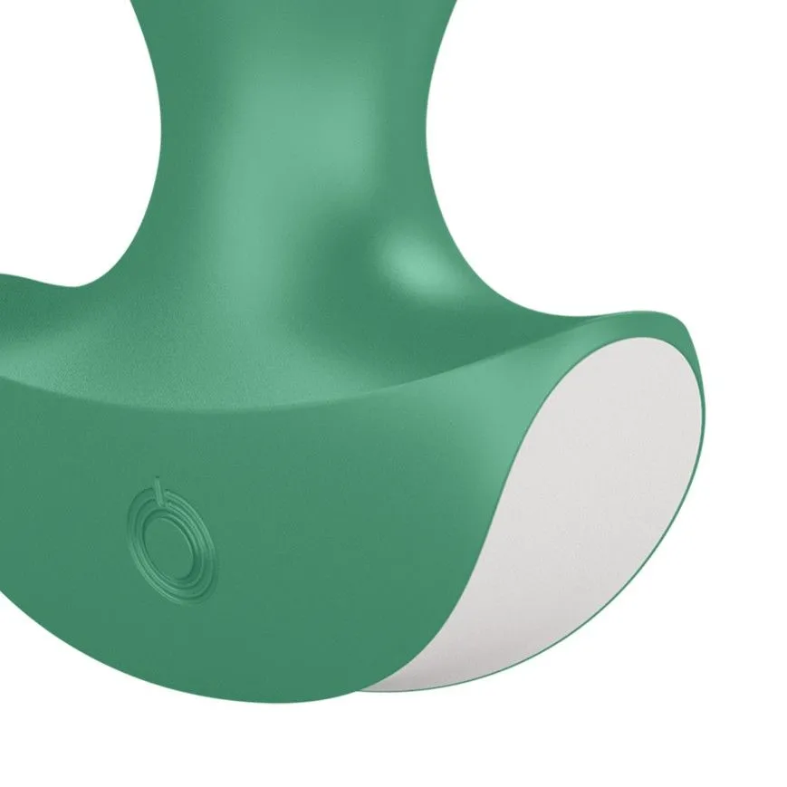 пробка анальная с вибрацией satisfyer lolli plug 2, зелёная в Москве