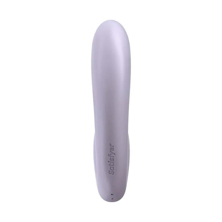 вибратор с вакуумным стимулятором satisfyer sunray с фиксацией формы (лиловый) в Москве