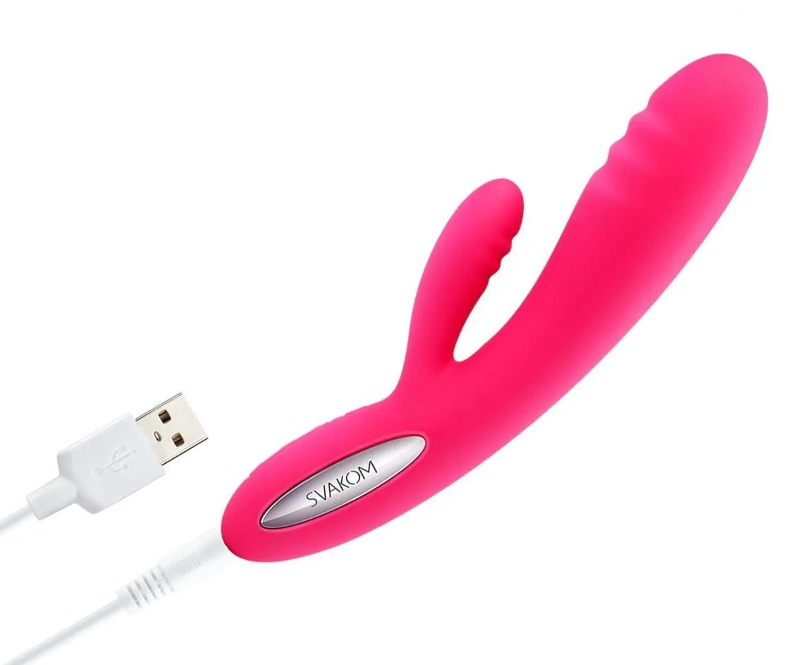 вибратор двойной svakom adonis, розовый в Москве