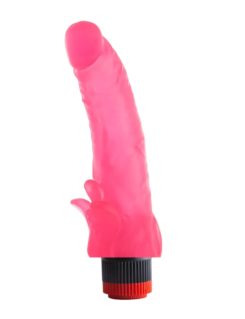 вибратор гелевый розовый 220200ru в Москве