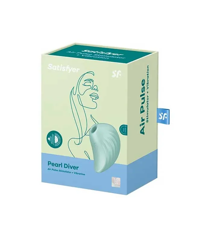 вакуумный массажер satisfyer pearl diver mint 037233sa в Москве