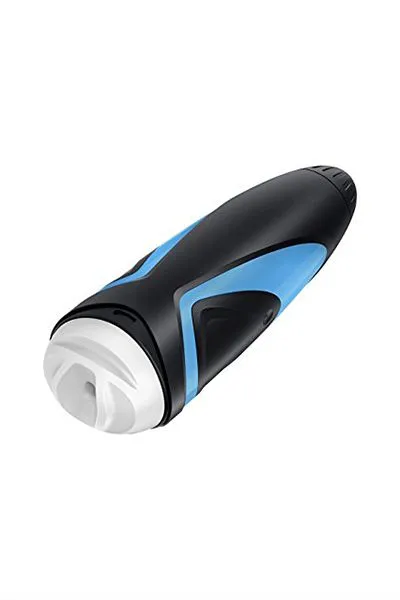 мастурбатор нереалистичный satisfyer men, силикон, чёрный, 25,5 см. в Москве