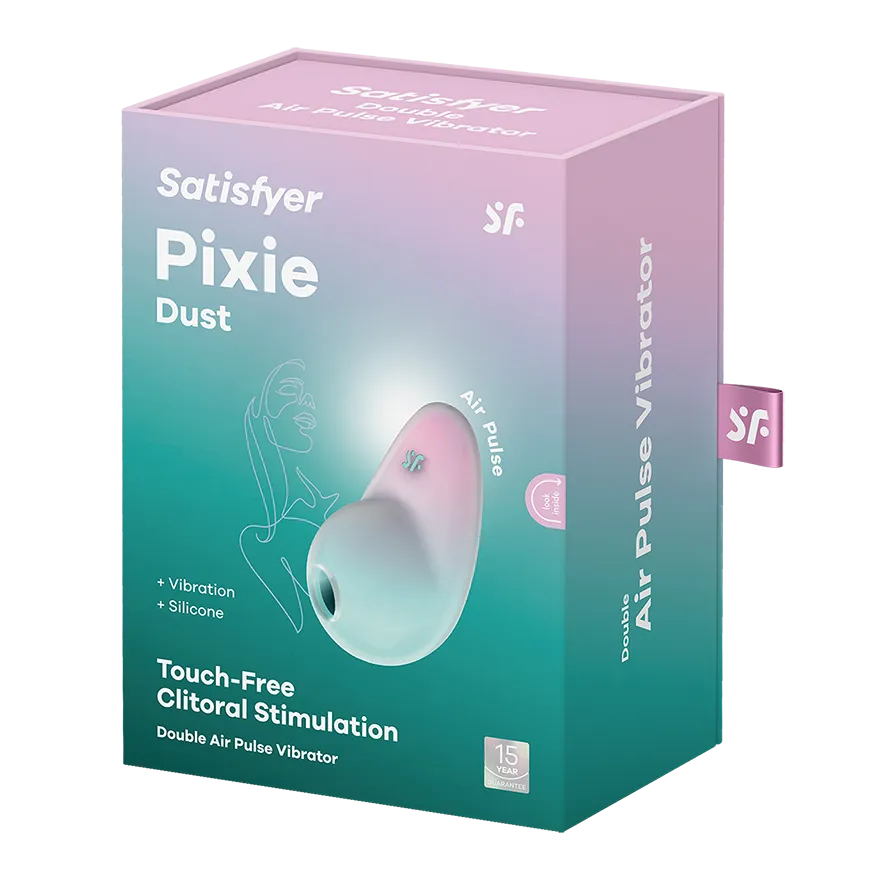 вакуумный массажер satisfyer pixie dust мятно-розовый 049724sa в Москве