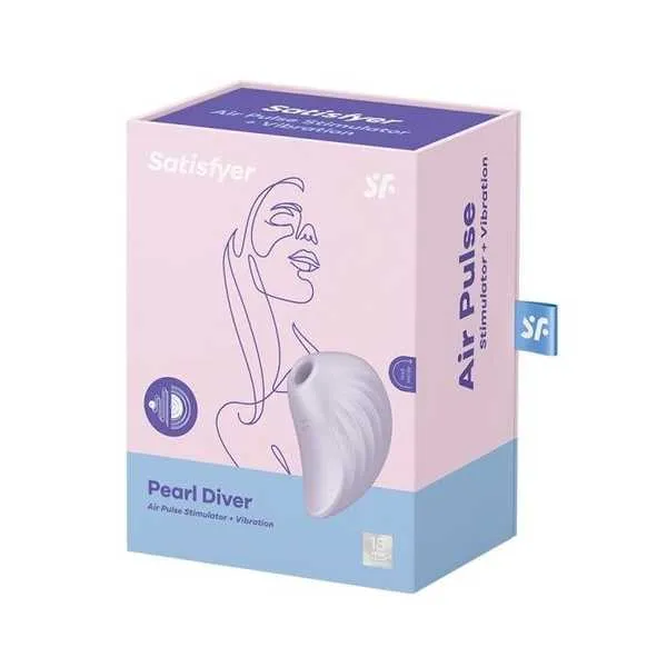 вакуумный массажер satisfyer pearl diver violet 037240sa в Москве