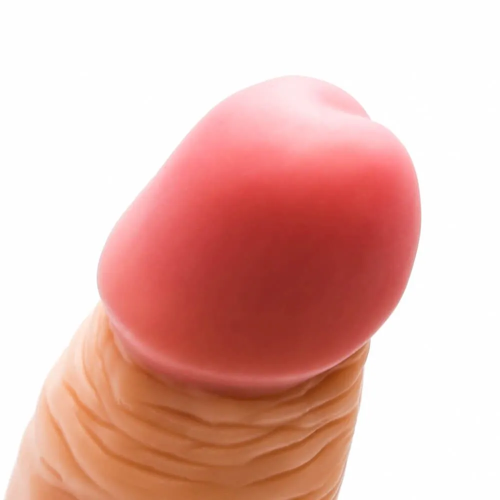 вибратор lovetoy real feel 6.5, телесный в Москве