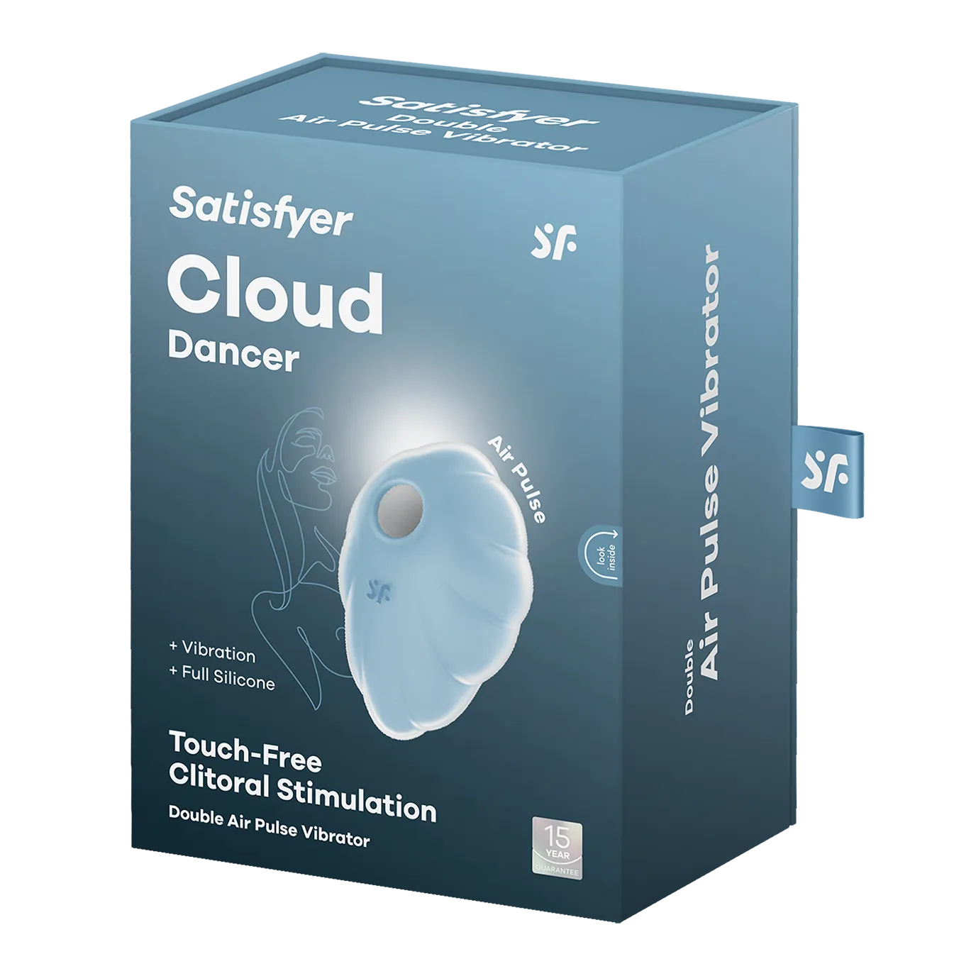 вакуумный массажер satisfyer cloud dancer light blue 049700sa в Москве