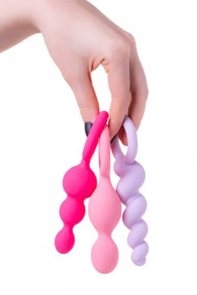 комплект анальных стимуляторов satisfyer colored 016594sa в Москве