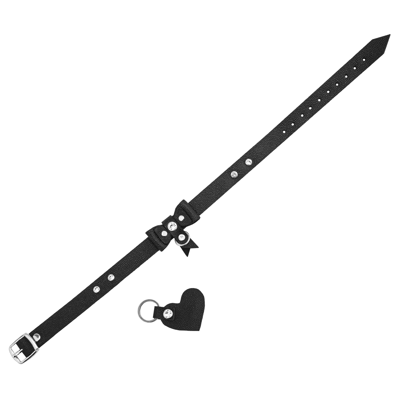 чокер бабочка со стразами, чёрный в Москве