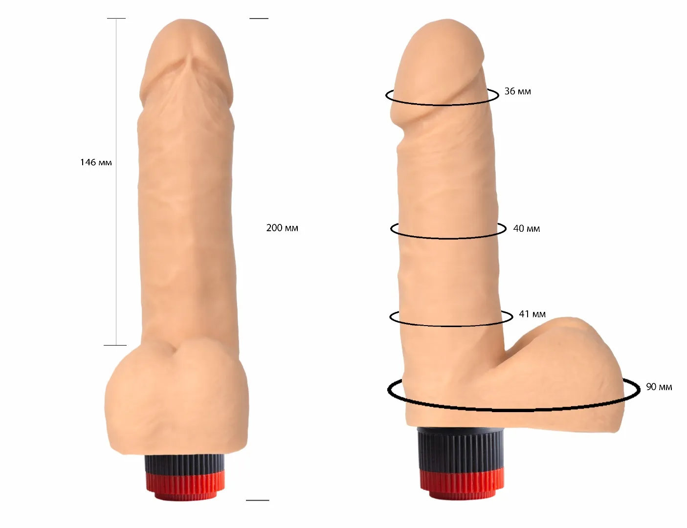 вибратор гелевый 111400ru в Москве