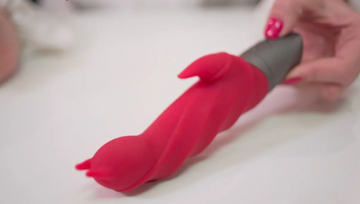 вибратор fun factory darling devil battery plus, малиновый в Москве