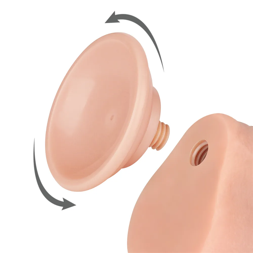 фаллоимитатор lovetoy с двигающейся кожей на присоске,12,5см в Москве