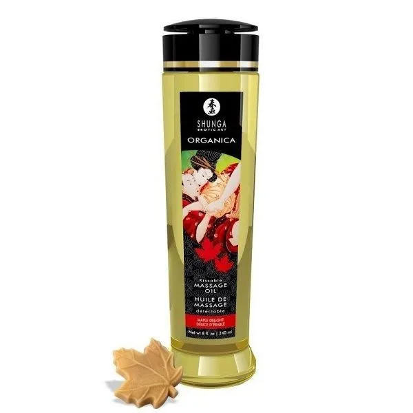масло массажное shunga кленовое наслаждение, серия органика, 240 мл в Москве