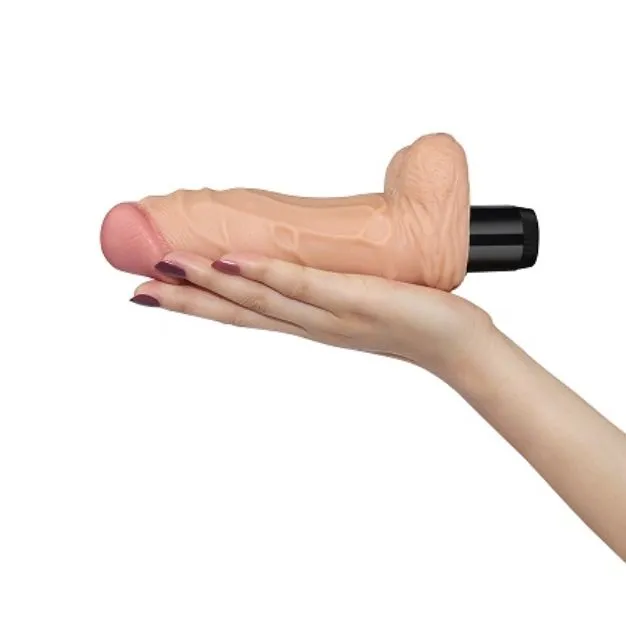 вибратор lovetoy real feel flexi, телесный в Москве