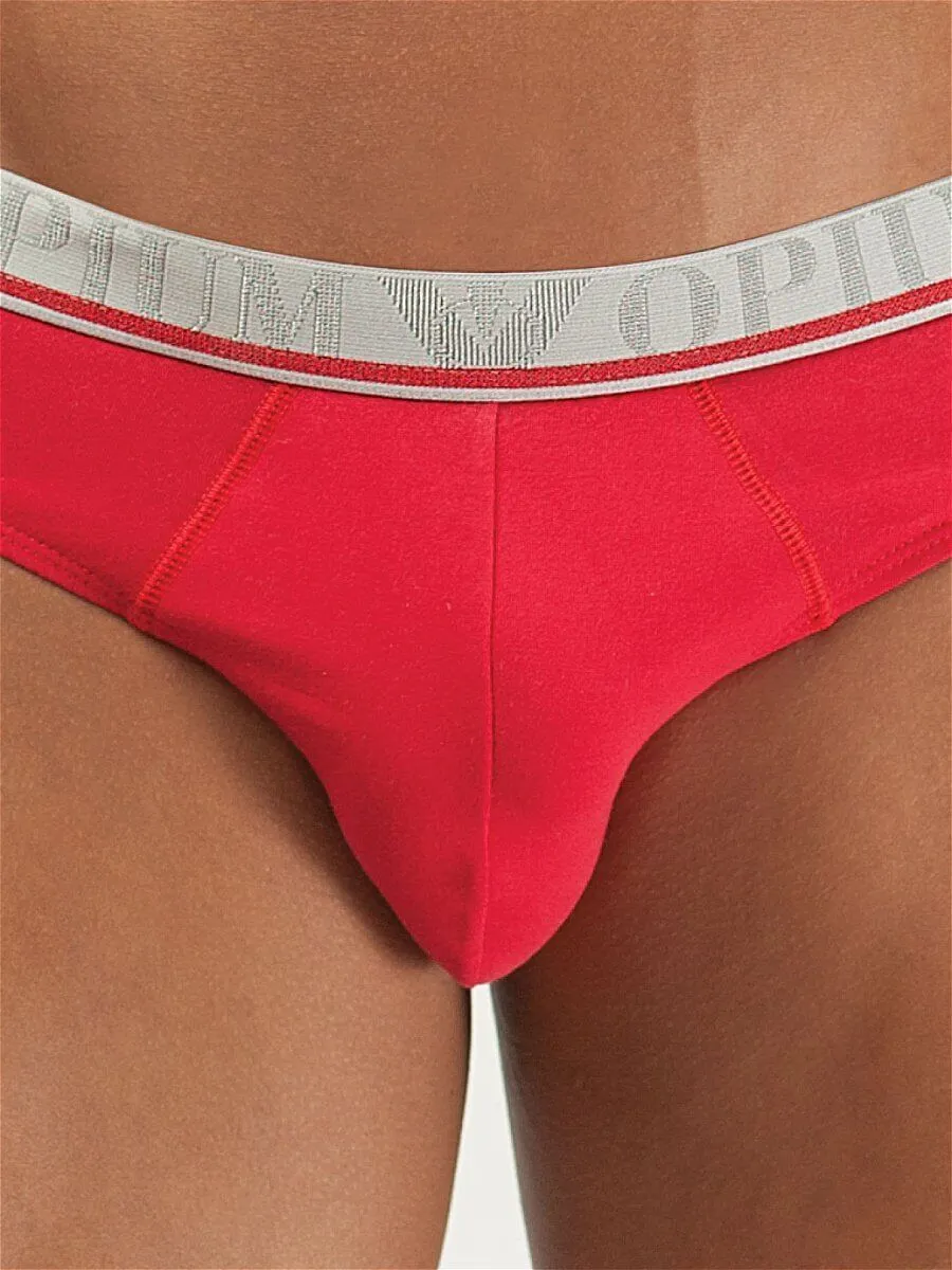 Эротическое трусы мужские брифы opium r84, красные в Москве