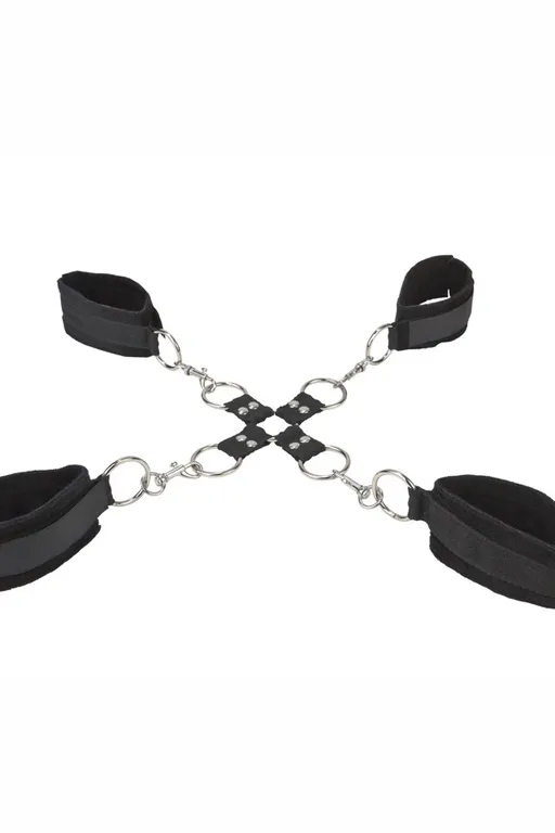 крестообразные наручники (оковы, фиксаторы) для рук и ног velcro hand and leg cuffs в Москве