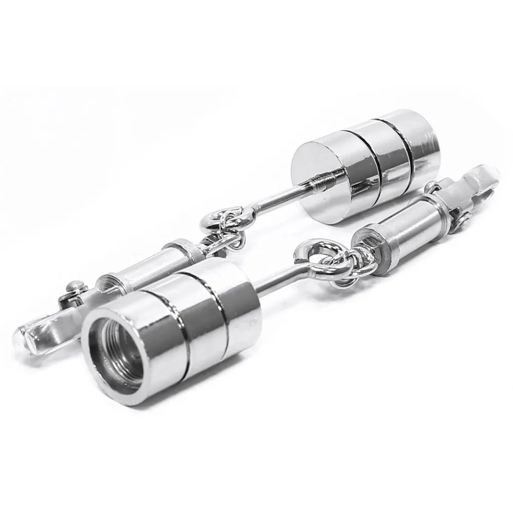 зажимы pipedream metal worx nipple clamps, с грузом в Москве