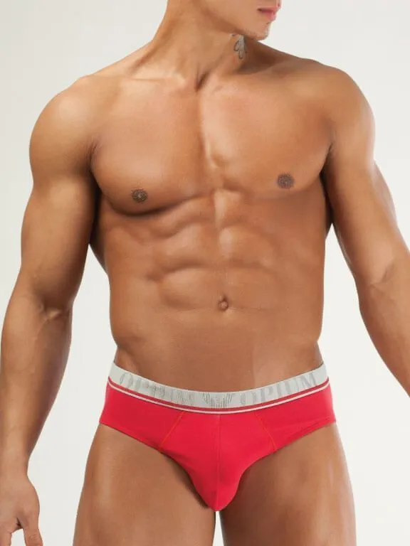 Эротическое трусы мужские брифы opium r84, красные в Москве