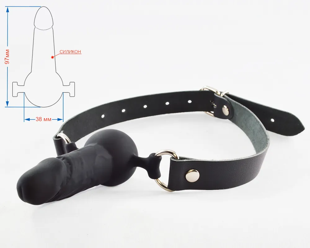 Кляп-шар с Фаллосом 3149-1