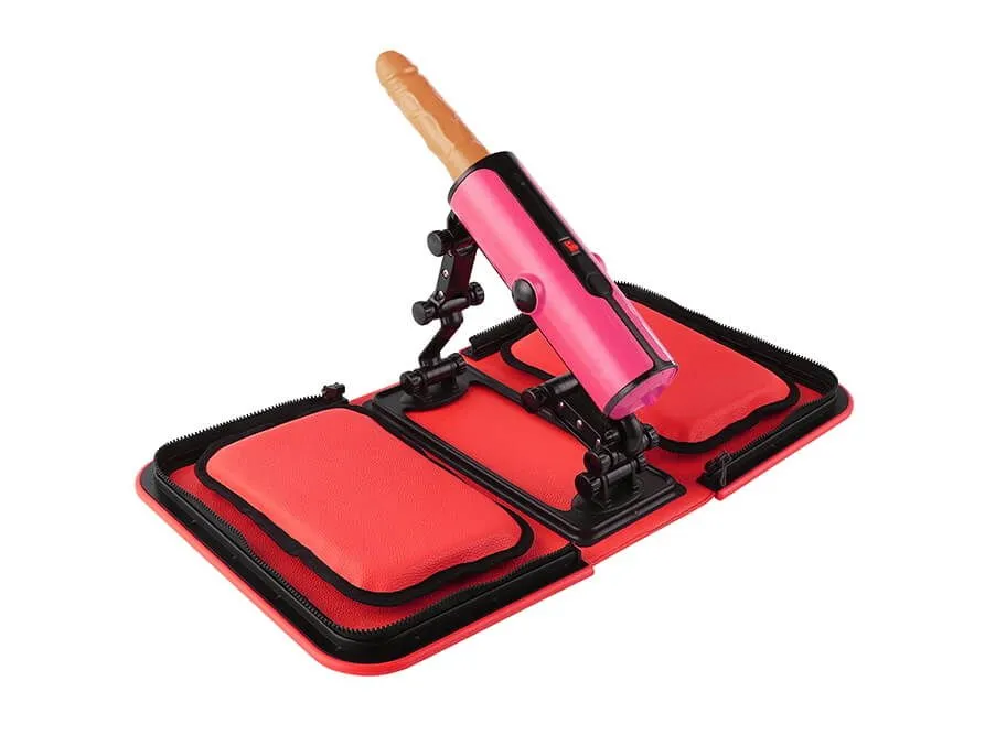 секс-машина в сумке pinkrabbit 310-x5, красная в Москве