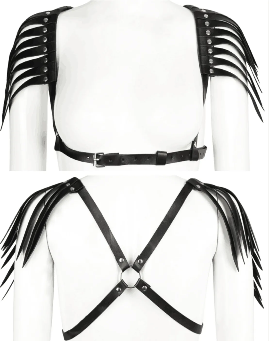 Портупея на плечи с кисточками