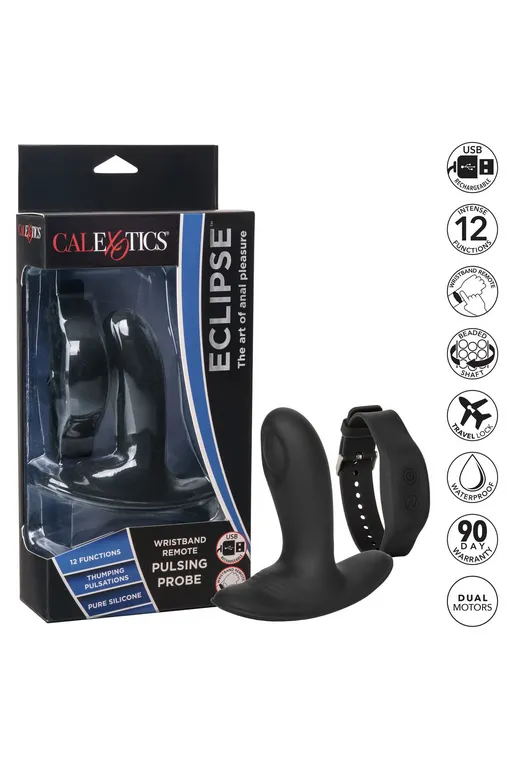 анальный стимулятор pulsing probe с функией "пульсирующее воздействие" и управлением с браслета в Москве