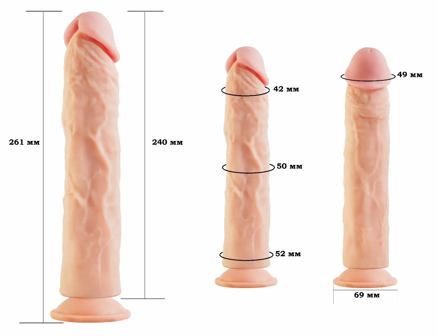 фаллоимитатор на присоске биоклон 813400ru в Москве