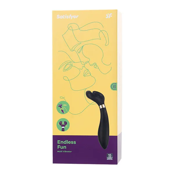 вибромассажер для пары satisfyer endless fun black 001029sa в Москве