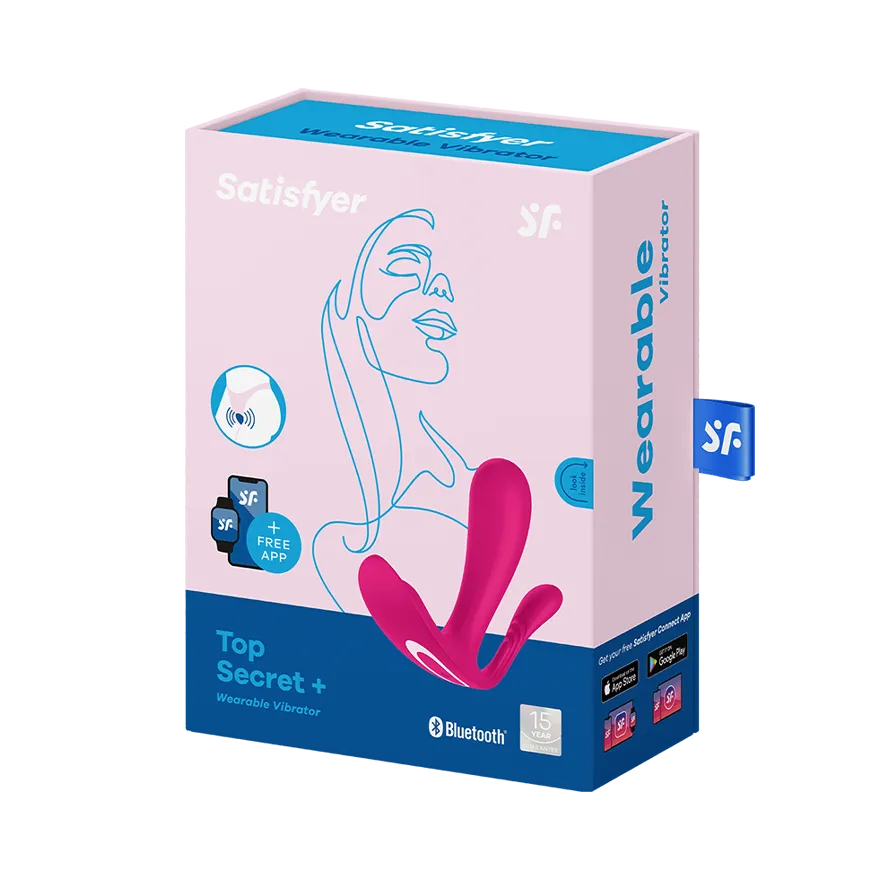 вибратор satisfyer top secret+ connect app pink 003429sa в Москве