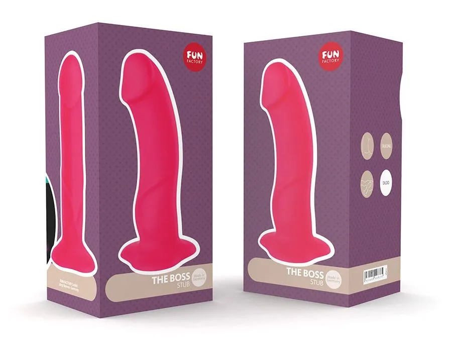 фаллоимитатор fun factory the boss stub, ярко-розовый в Москве