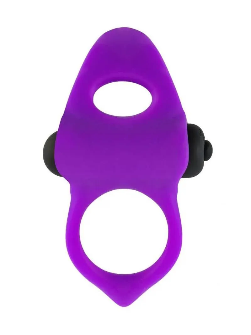 виброкольцо adrien lastic lingus max fun 3, фиолетовое в Москве