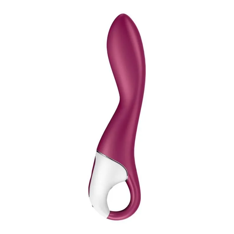 вибромасажер satisfyer heated thrill с подогревом и приложением, розовый в Москве