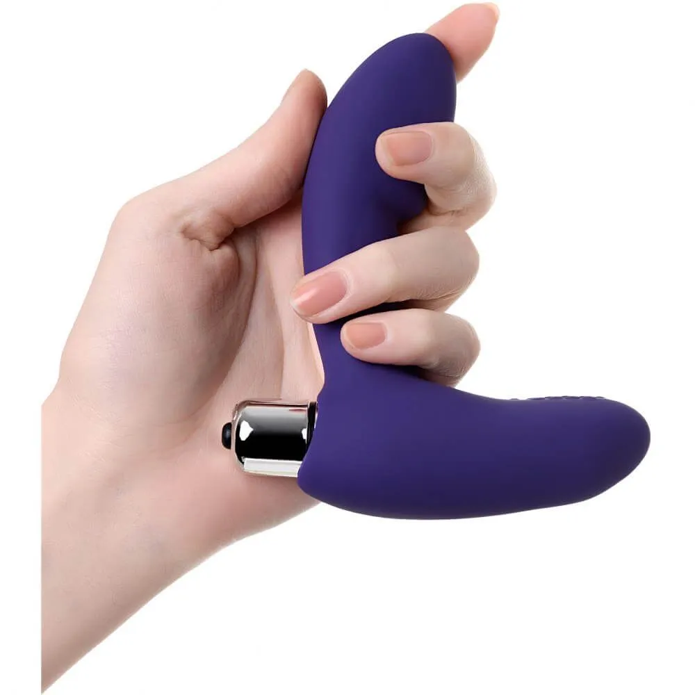 анальный вибростимулятор изогнутый todo by toyfa bruman, фиолетовый в Москве