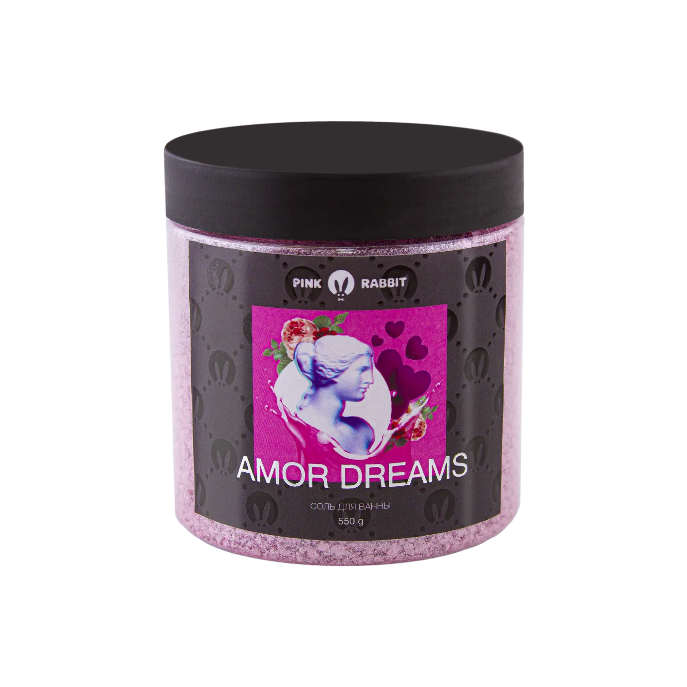 Соль для ванны PinkRabbit Amor Drreams, 550 г