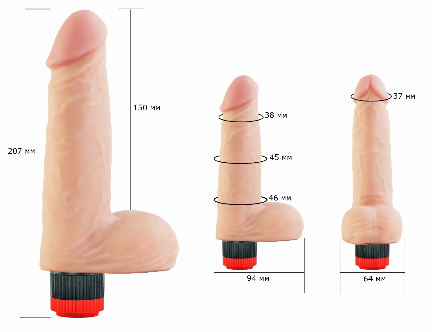 вибромассажёр human copy 5"5  600803ru в Москве