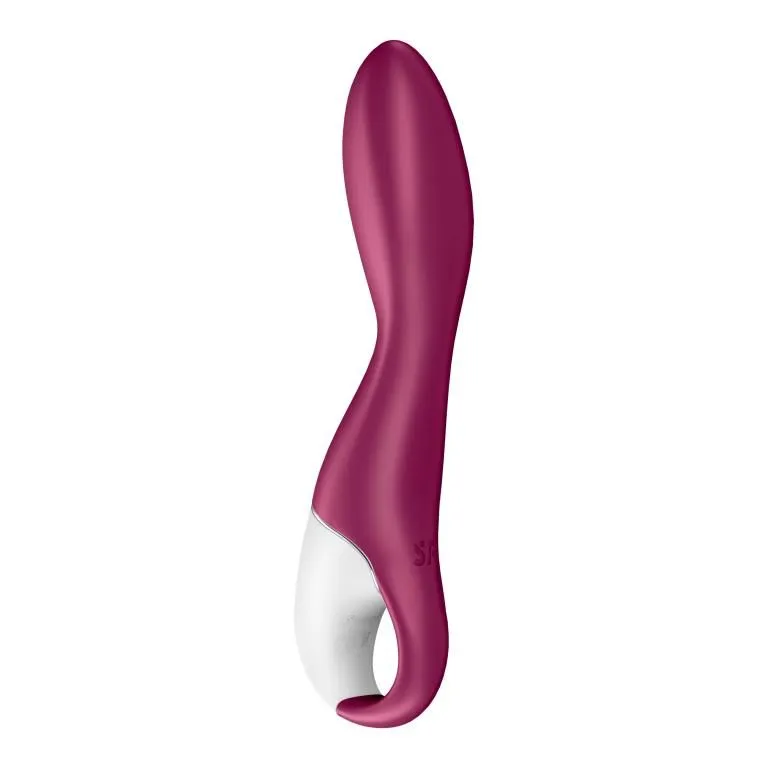 вибромасажер satisfyer heated thrill с подогревом и приложением, розовый в Москве