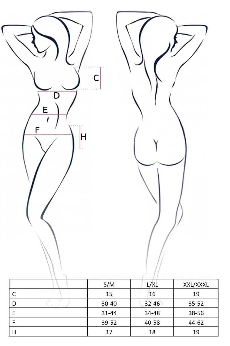 Эротическое комплект lapin rose penelope, l-xl в Москве